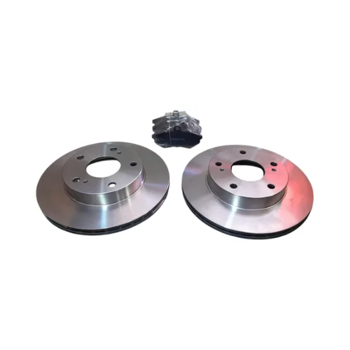 Discos Freno Delanteros 5 Pernos Mas Pastillas Foton Midi Truck 1.3