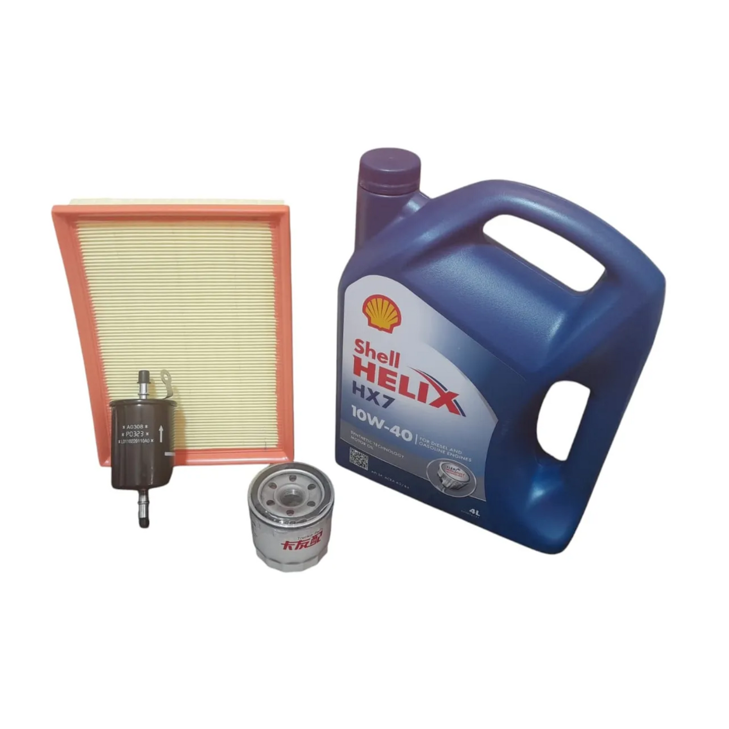 Kit Filtros Foton Midi Cargo 1.3 mas Aceite Shell 10w-40