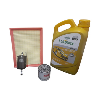 Kit Filtros Foton Midi Truck mas Aceite 5w-30 Lubrax 4lt
