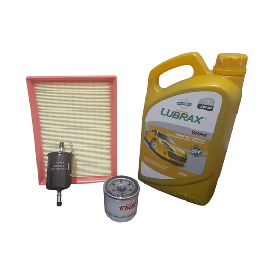 Kit Filtros Foton Midi Truck mas Aceite 5w-30 Lubrax 4lt