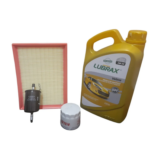 Kit Filtros Foton Midi Truck mas Aceite 5w-30 Lubrax 4lt
