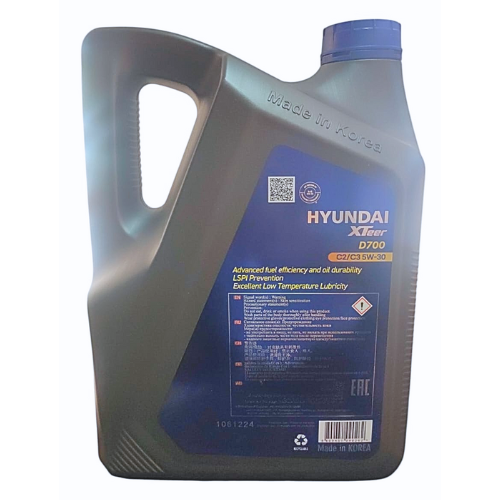 Aceite 5w-30 Synthetic Hyundai 6 Lts Becineros Y Diesel