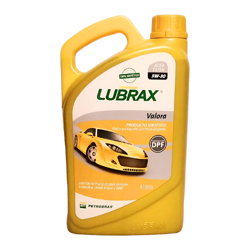 Aceite 5w30 Lubrax Valora 4lts Sintetico Dpf Diesel y Bencina
